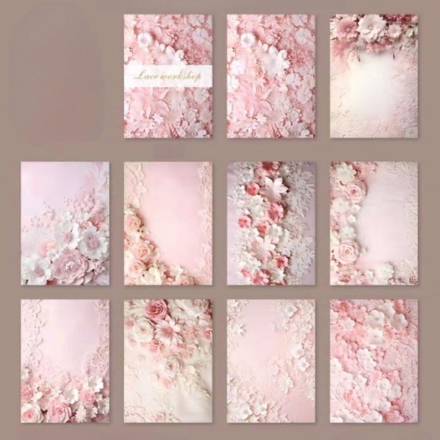 Набори декоративного паперу "Blush Pink Bud" 4-0565 фото