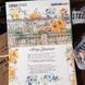 ПЭТ скотч декоративный Flower Vine Spread &laquo;Кованая ограда с цветами&raquo; (рулон 2м)