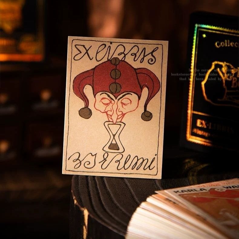 Набір паперу Ex-Libris: Червона Експресія (абстракція), 50 шт