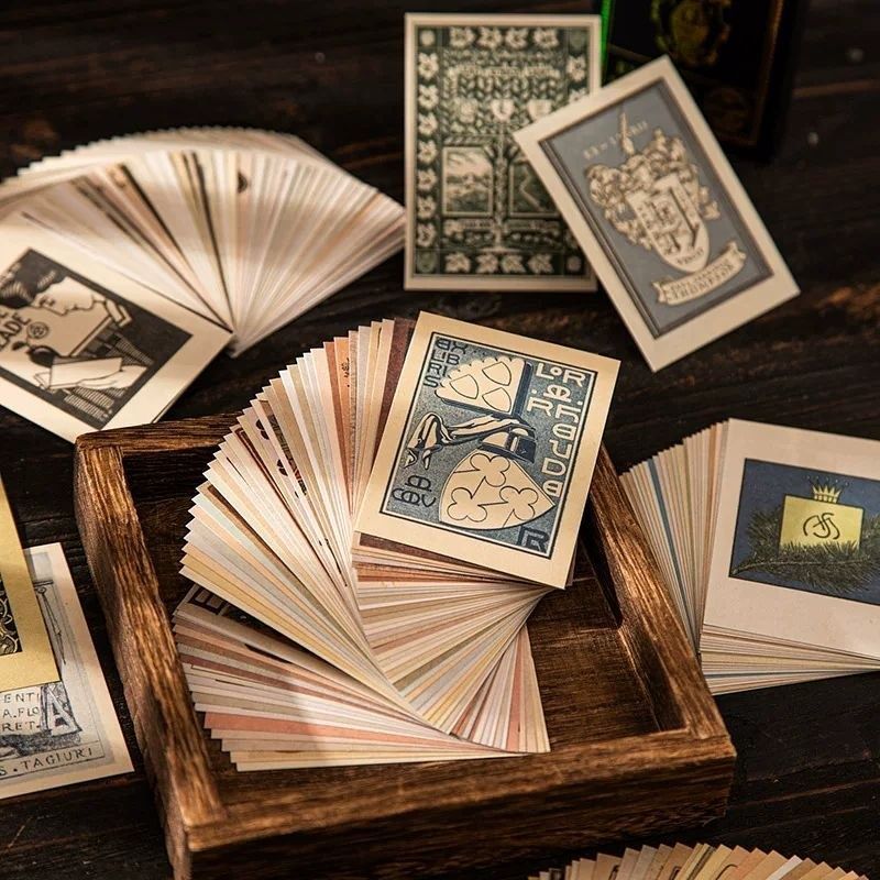 Набір паперу Ex-Libris: Червона Експресія (абстракція), 50 шт