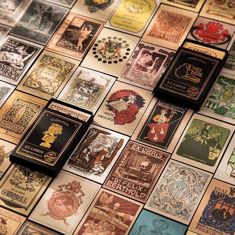 Набір паперу Ex-Libris: Червона Експресія (абстракція), 50 шт