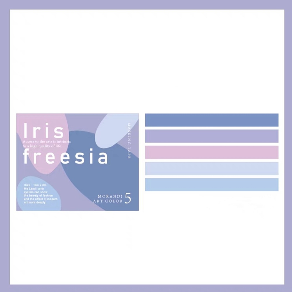 Набір декоративних скотчів "Iris Freesia" 613 фото
