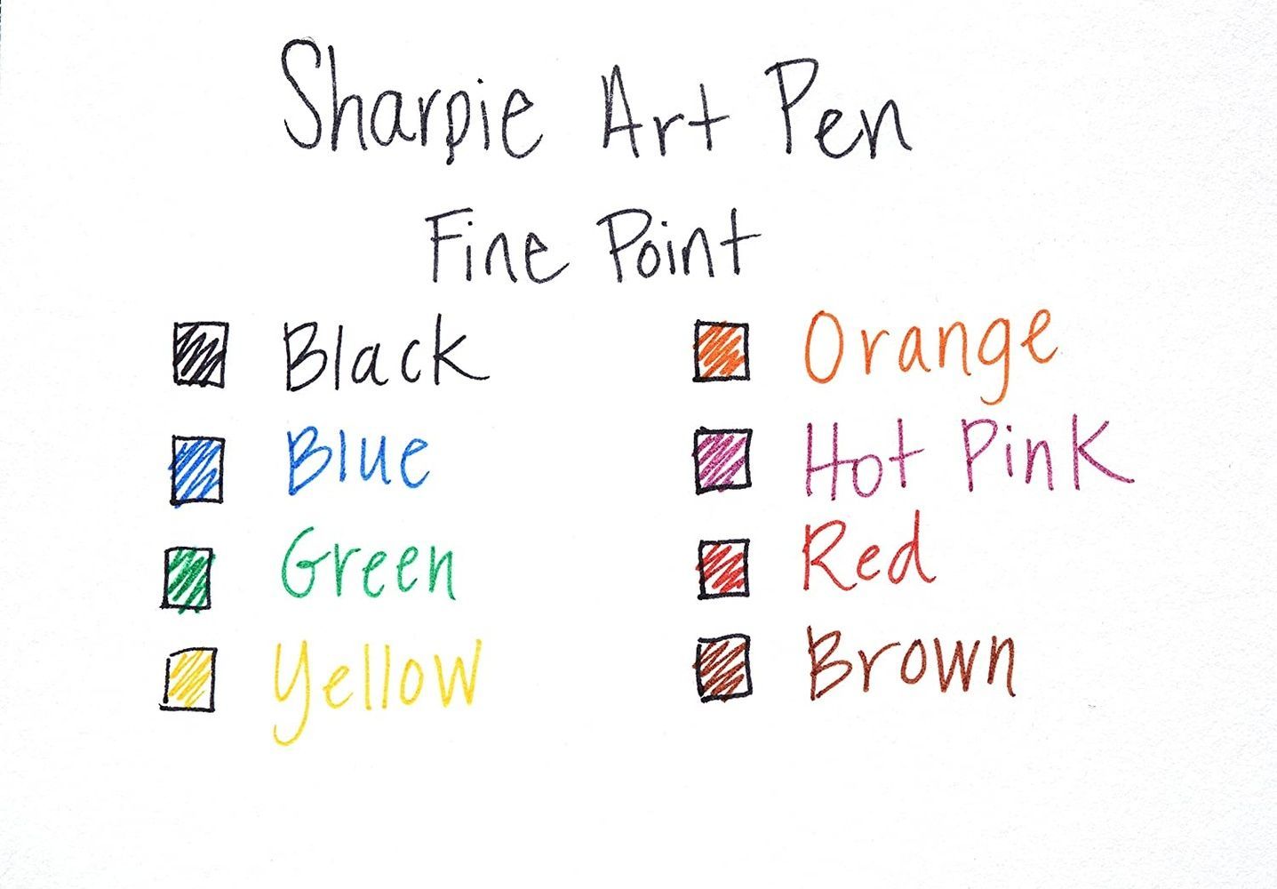 Sharpie Art Pen HOT PINK 000118 фото