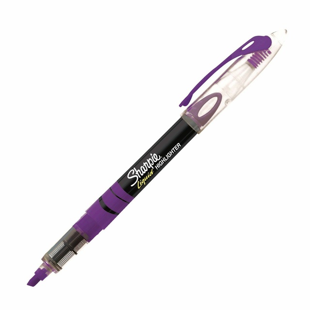 Sharpie Liquid Highlighter Chisel Tip Purple 0-00074 фото