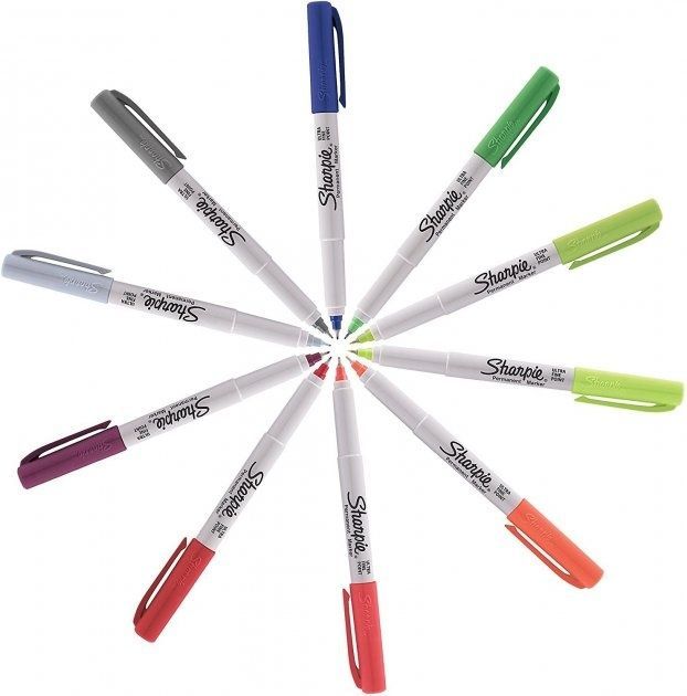 Перманентные линеры Sharpie Cosmic Color 12 00052 фото