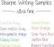 Перманентные линеры Sharpie Cosmic Color 12