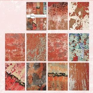 Набори декоративного паперу "Red Rust"