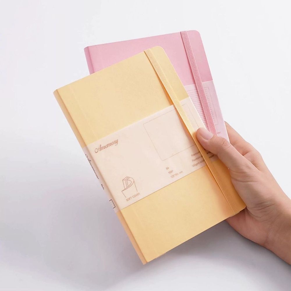 Блокнот-зошит Paperideas &laquo;Amemory&raquo; ультрасиній у крапку