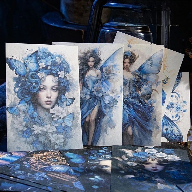 Набори декоративного паперу "Dream Blue Butterfly"