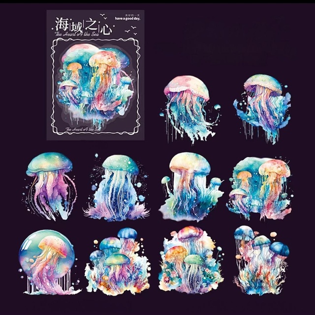 Набір наліпок "Dream Jellyfish" 2-02186 фото