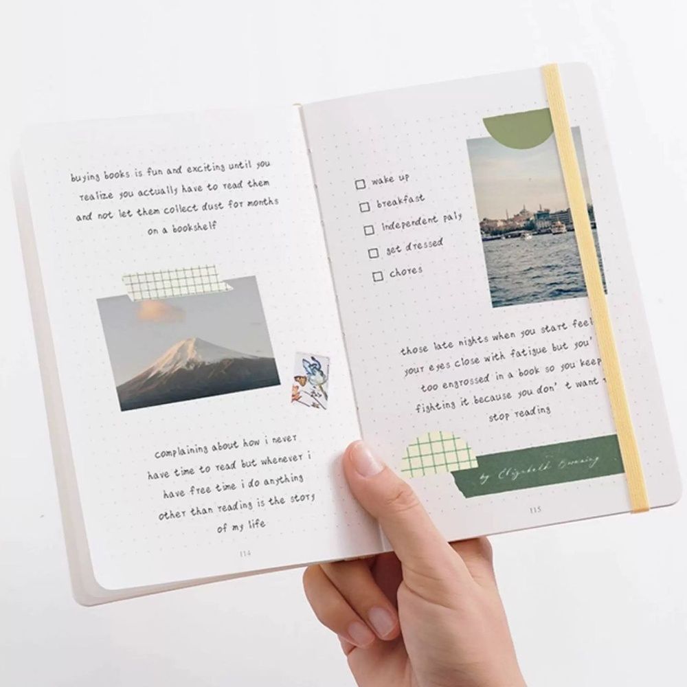 Блокнот-тетрадь Paperideas &laquo;Amemory&raquo; черная в точку