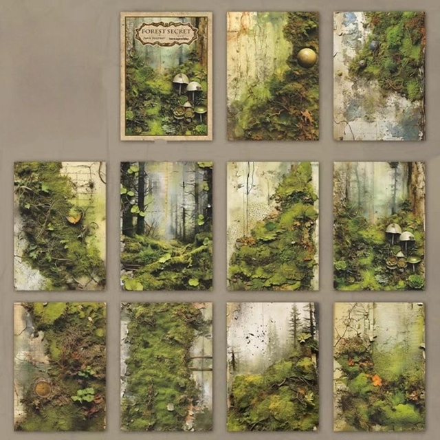 Набори декоративного паперу "Moss Landscape" 4-0534 фото