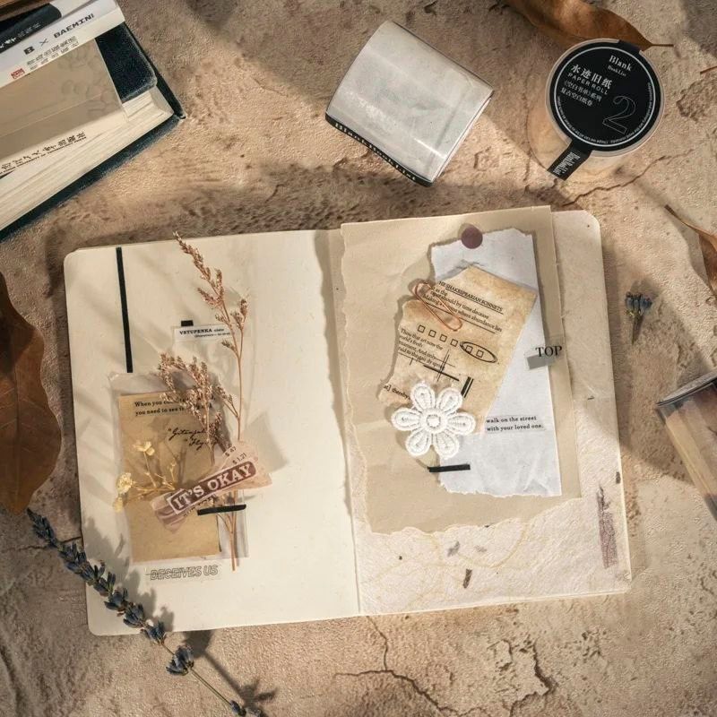 Набори декоративного паперу "6. Blank. BookList"