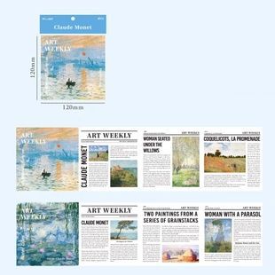 Набір декоративного паперу "Claude Monet"
