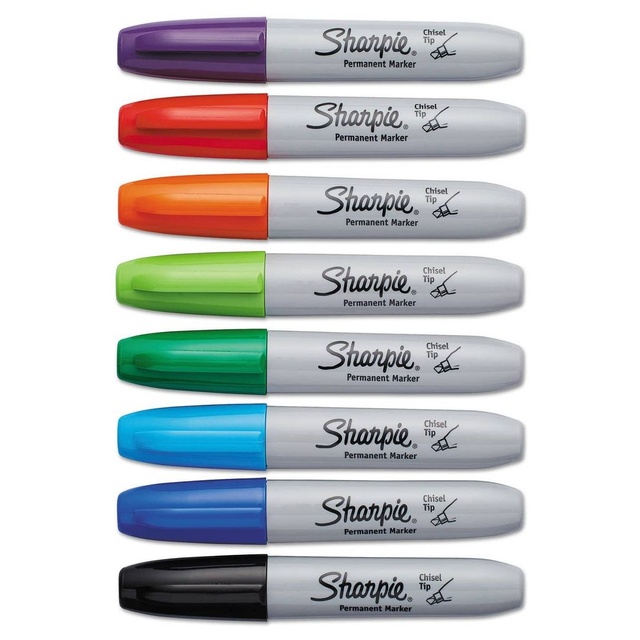 Перманентные маркеры Sharpie Chisel Tip Purple 000508 фото