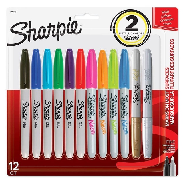 Набір перманентних маркерів Sharpie 000522 фото
