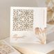 Ажурна рамочка з ірисом та геометричним візерунком із золотою гравіровкою Myjam