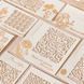 Набір ажурних рамок Golden Filigree: Елегантність ірису, 4 шт