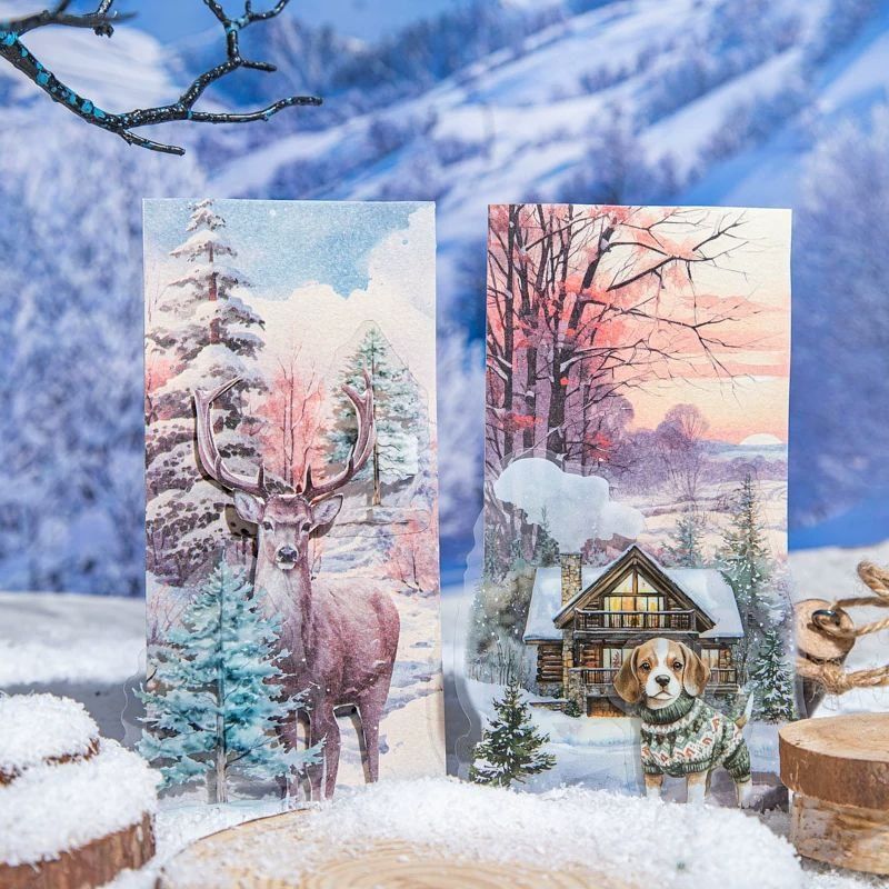 Наборы декоративной бумаги "Enchanted Winter"