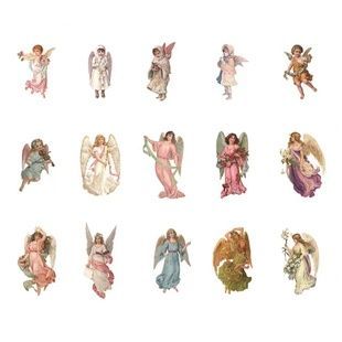 Набор наклеек "Baroque Angel" 2-0164 фото
