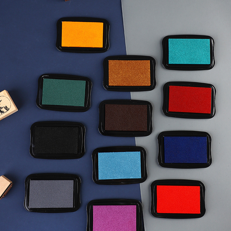 Штемпельні подушечки для печаток з пігментними чорнилами "Pure Palette" 7078 фото
