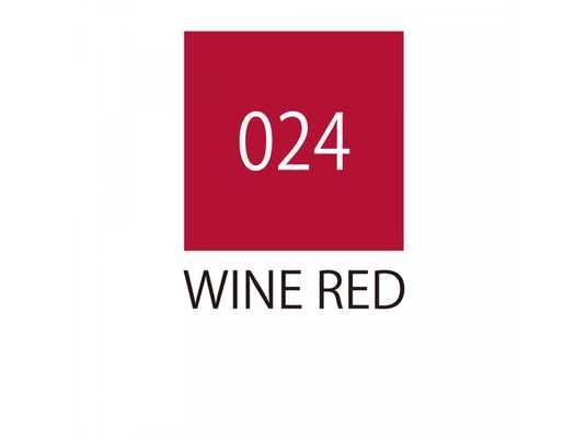 Акварельный Маркер-кисть Zig Kuretake Fudebiyori 024 Wine Red