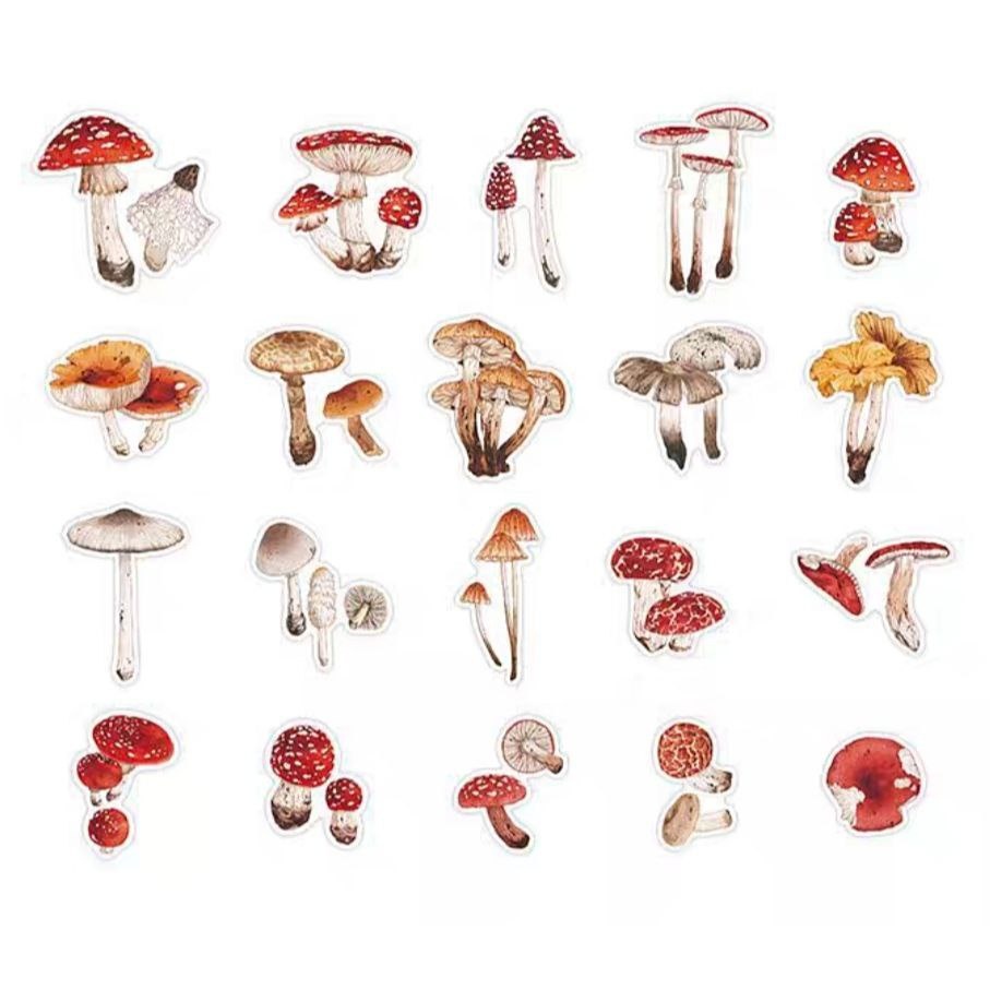 Набір наліпок "Mushroom Mood" 2-0231 фото