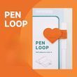Держатель-петля для ручки Paperideas оранжевый