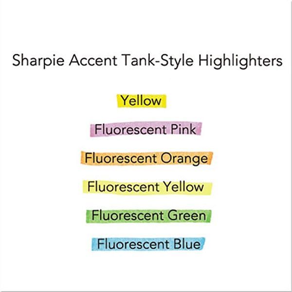 Sharpie Highlighter Chisel Tip Fluorescent Pink 0-00053 фото