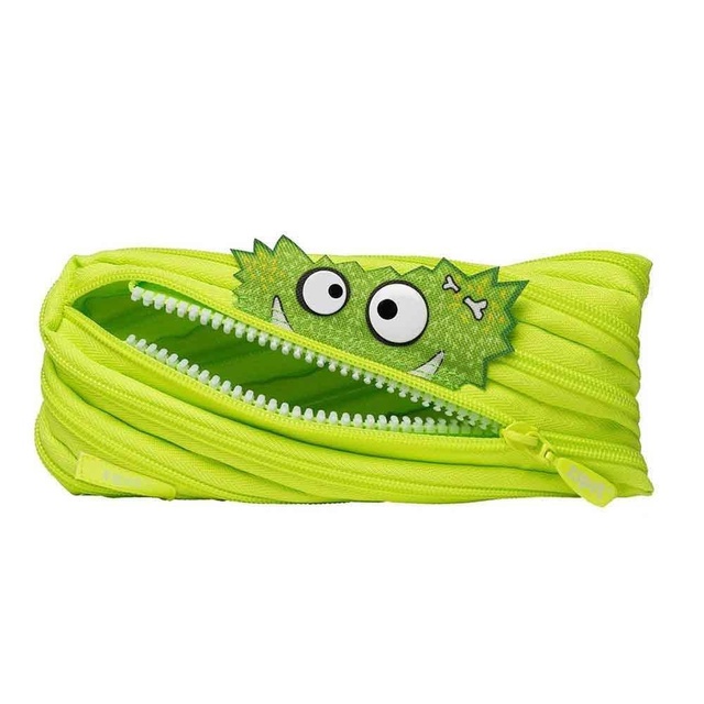 Пенал Zipit Monster Pouch Green