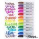 Перманентные кисти Sharpie Brush Tip