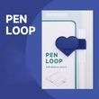 Держатель-петля для ручки Paperideas ультрасиний