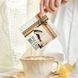 Перфоровані наліпки-орнаменти (набір аркушів) Geometric Echoes (60х100 мм), чорно-білі