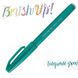 Pentel Brush Pen. Turquoise Green