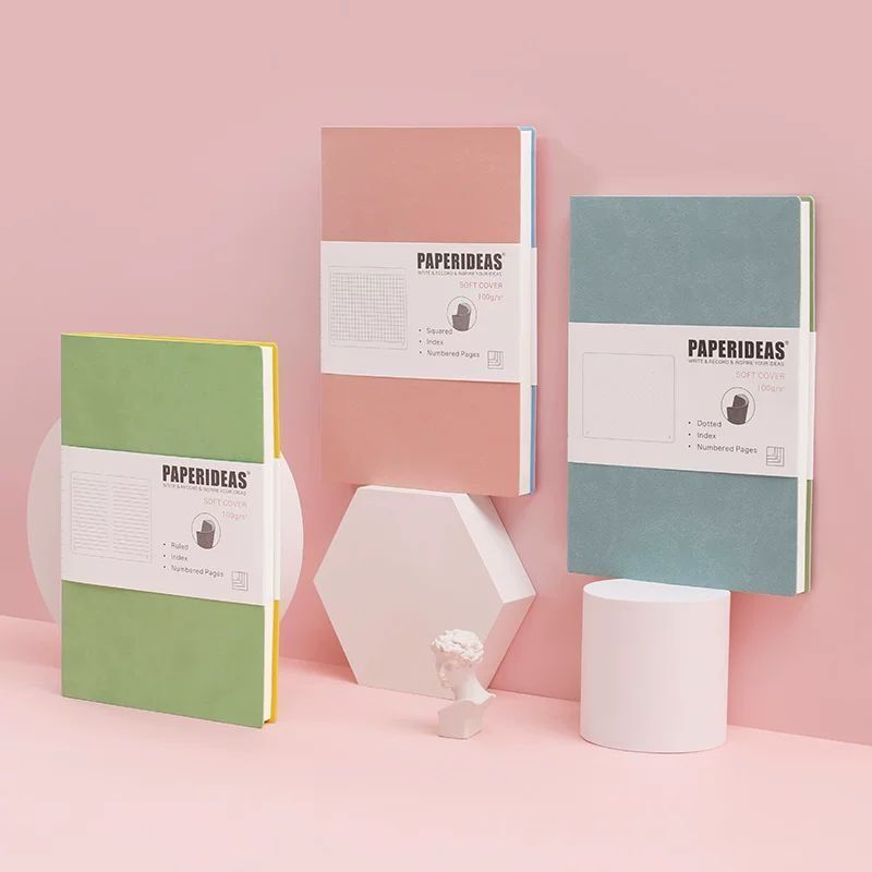 Блокнот A5 Paperideas Голубой (в линию) 188 страниц