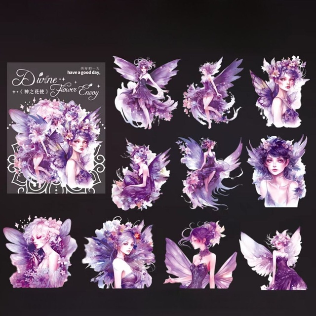 Набір наліпок "Purple Flower Envoy" 2-02201 фото