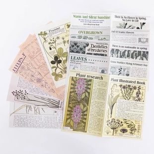 Набір декоративного паперу "Plant Research"