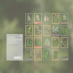 Набор наклеек "Green Fern" 2034 фото