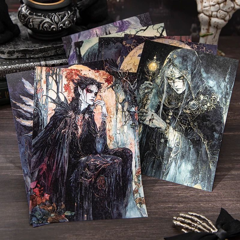 Набір паперу для скрапбукінгу Gothic Fantasy: Містичні Світи, 10 шт