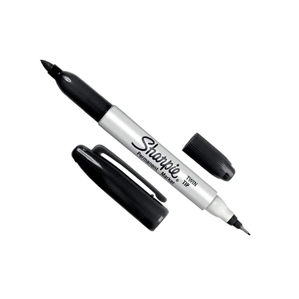 Перманентный маркер Sharpie Twin Tip Pink 000483 фото