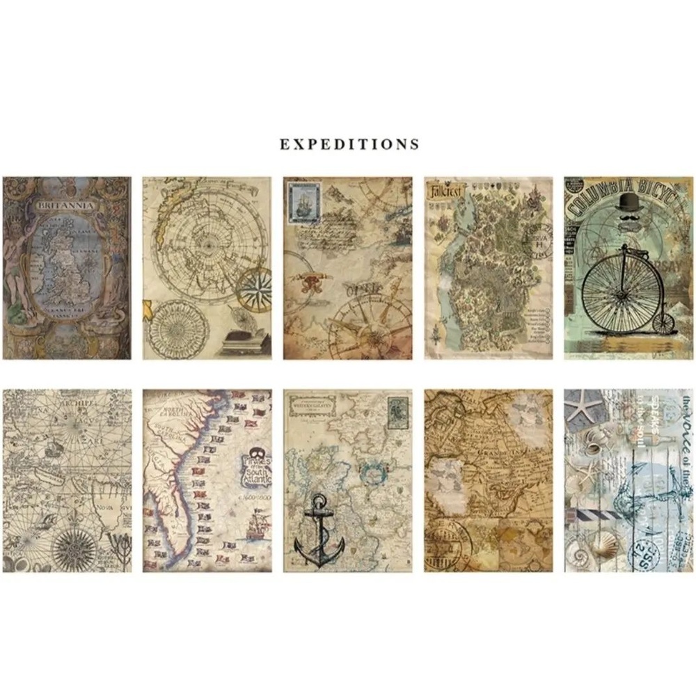 Набір декоративного паперу "Expeditions" 4533 фото