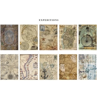 Набор декоративной бумаги "Expeditions" 4533 фото