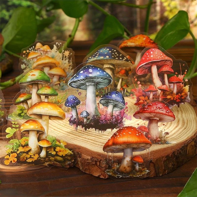 Набор наклеек "Forest Green Mushroom" 2-02492 фото