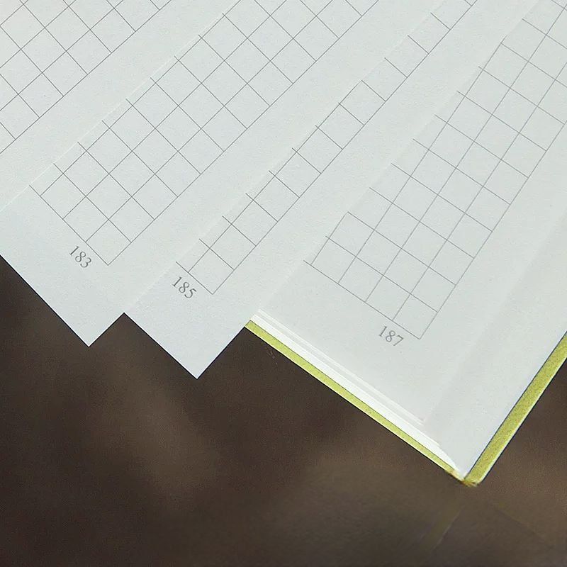 Блокнот A5 Paperideas Червоний (у клітинку) 188 сторінок