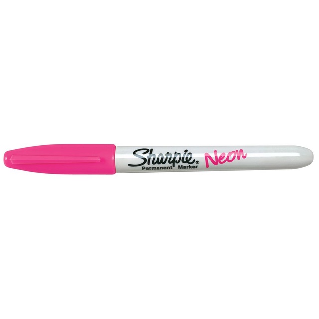 Перманентний маркери Sharpie Neon Fine Point Pink 0-00092 фото