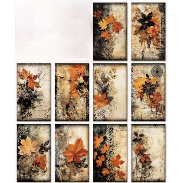 Набор декоративной бумаги "Maple Leaves Know Autumn" 4-0345 фото