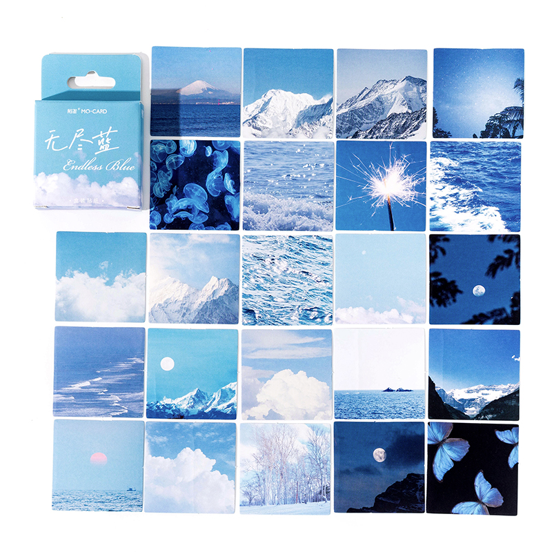 Стикербокс "Endless Blue" 134 фото